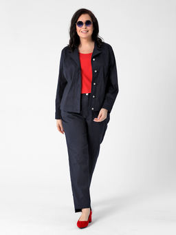 25220 Жакет т.синий