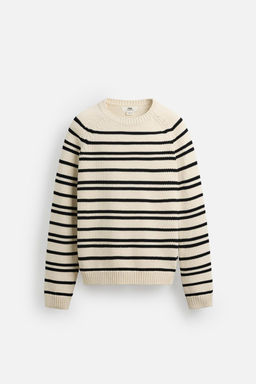 LIMITED EDITION STRIPED TEXTURED SWEATER - Zara фото 8