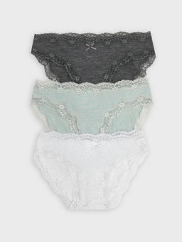 Трусы слипы женские в наборе, 3 шт - Mark formelle фото 8