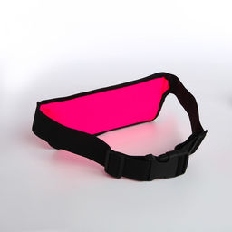 Сумка поясная на молнии, светоотражающие элементы, цвет розовый - Simaland фото 3