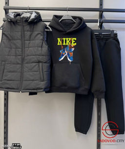 Костюм тройка, трехнитка