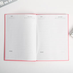 Ежедневник А5, 80 листов в твердой обложке, GRL RWR