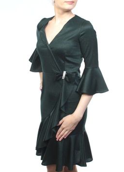 C1903 Платье женское (90% полиэстер, 10% эластан)