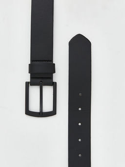 Deri G?r?n?ml? Erkek Kemer