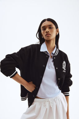 Chaqueta de b?isbol con motivo - H&m фото 4