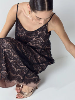 Платье миди из кружева - Emka фото 2