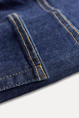 ZW COLLECTION BOOTCUT HIGH-WAIST CROPPED JEANS - Zara фото 23
