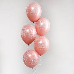Воздушные шары латексные 12" «Любимой жене», 25 шт.