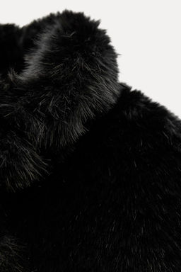 FAUX FUR SHORT COAT - Zara фото 18