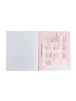 Тетрадь предметная Герб, 48 листов в клетку Английский язык, обложка мелованный картон, Уф-лак, блок офсет - Calligrata фото 10