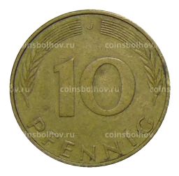 10 пфеннигов 1971 года J Германия