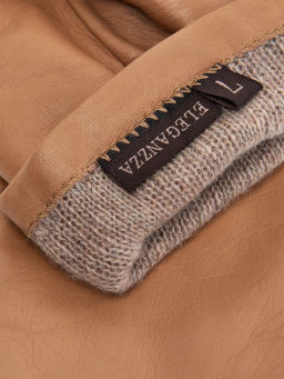 Перчатки женские ш+каш. TOUCH F-IS5500 l.taupe - Eleganzza фото 4