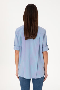 Kad_n Mavi Uzun Kollu G_mlek Sepette S_rpriz _ndirim - U.s. polo assn фото 5