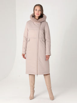 24414 Пальто бежевый - Dizzyway фото 2