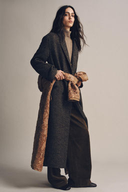 ZW COLLECTION CHECK COAT