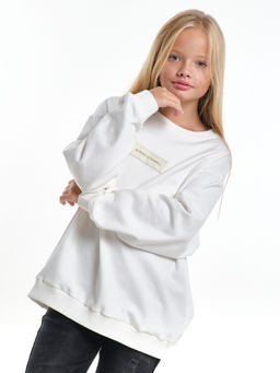 Толстовка 33-7472 белый - Mini maxi фото 4