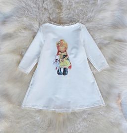 Платье Детское Тильда С Медведем