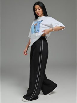 Дуэт брюки женские (черный) - Lovetex фото 3