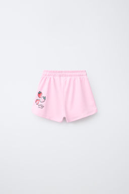 BERMUDA ESTAMPADO CINNAMOROLL  SANRIO / Rosa - Zara фото 4