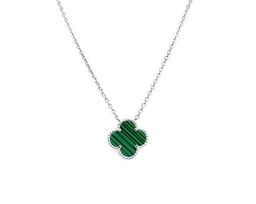 Колье из серебра малахит прес., ТВЛ-1