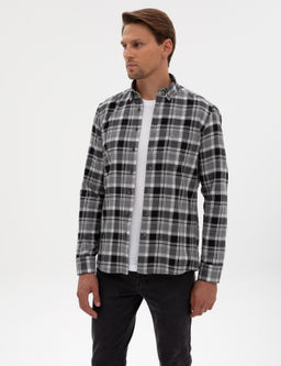 Siyah Regular Fit Uzun Kollu G_mlek - Pierre cardin фото 3
