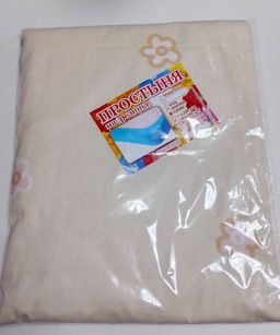 Простынь на резинке сатин элит 160*200*20