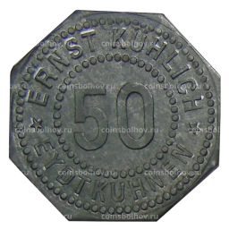 50 пфеннигов Германия  Нотгельд  Эйдукунен (Ернст Кехлич)