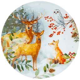 НАБОР ДЛЯ ТОРТА:БЛЮДО+ЛОПАТКА Д=28 СМ КОЛЛЕКЦИЯ ЗИМНЯЯ СКАЗКА - Lefard фото 4