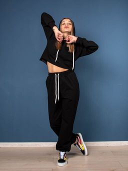 Женский Спортивный костюм Барбара, черный от Спортсоло