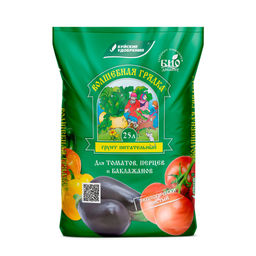 Торфогрунт "Волшебная грядка" для томатов и перцев 25л "БХЗ"