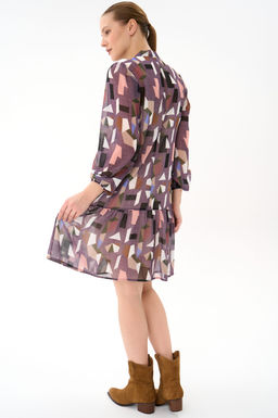 Платье Нежный акцент 2 (лиловый)