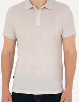 Bej Slim Fit Ti__rt - Pierre cardin фото 13
