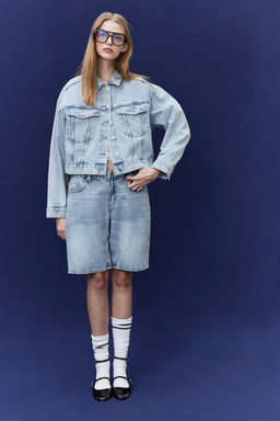 Cazadora denim corta - H&m фото 2