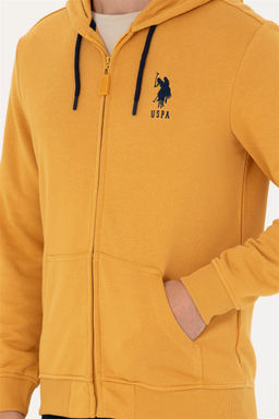 U. S. Polo Assn / Мужской горчичный свитшот - U.s. polo assn фото 11
