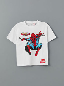 Spider-Man Bask?l? Erkek ?ocuk Ti??rt 2li