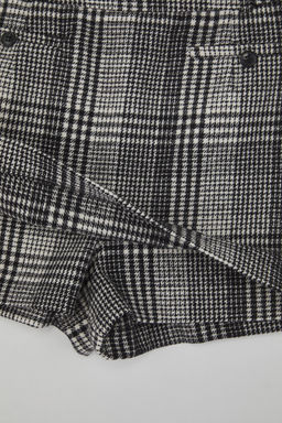 Limited Edition Siyah Beyaz Ekoseli Sort & Bermuda TWOAW26SR00030 - Trendyolmilla фото 6