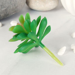 Суккулент искусственный 6,5х9 см / GN107 /уп 100/ - ГалеонТрейд фото 2