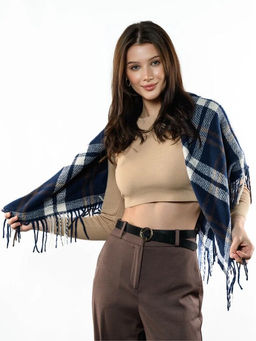 Мягкий теплый платок - Pretty mania фото 5