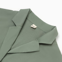 Костюм женский (рубашка, шорты) MINAKU: Casual Collection, оливковый, размер 42