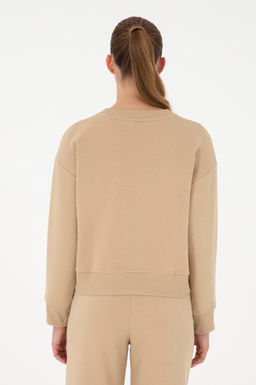 Женский свитшот песочного цвета - U.s. polo assn фото 5