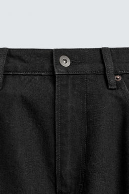 JEANS BARREL FIT CREMALLERAS / Negro - Zara фото 10