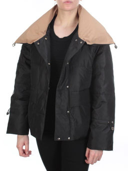 B2109 BLACK Куртка демисезонная женская R.LONYR (100 гр. синтепон)