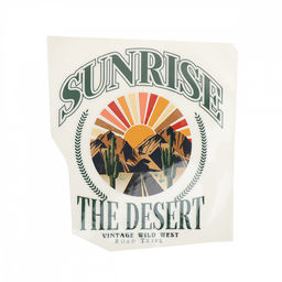 Термотрансфер арт.TBY.1333 Sunrise 20х16,8см, уп.10шт