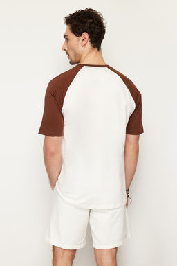 TRENDYOL MAN Koyu Kahverengi Regular Fit K?sa Kollu T-Shirt TMNSS20TS0182 - Trendyolmilla фото 22
