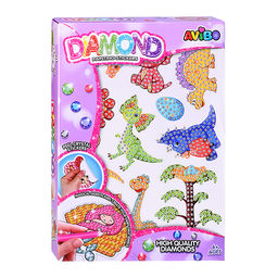 Мозаика алмазная "Парк динозавров" в коробке