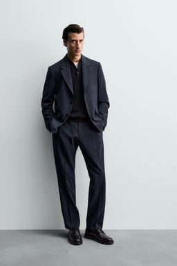 100% WOOL SUIT BLAZER