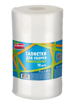 Avikomp Салфетки д/уборки Eco Technology нетканое полотно, 20х18см, 70 листов