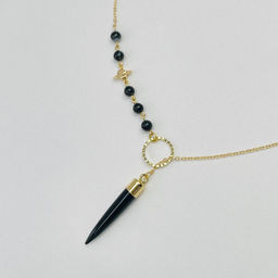 Колье на цепочке с Агатом 45 см