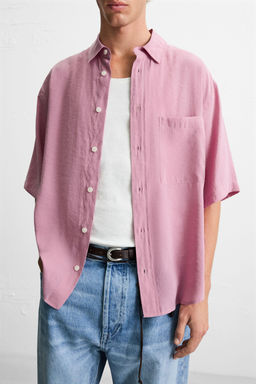 RELAXED FIT FLOWING SHIRT
