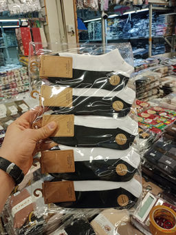 Женские носки из хлопка